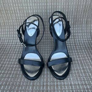 BCBGeneration Strappy Black Heels ~ Size 8